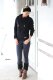Organic jacquard Rainbow schwarz