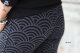 Organic jacquard Rainbow schwarz