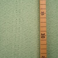 Tricot dété organique Rauten pastellgrün