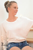 Organic summer knit Bubbles offwhite