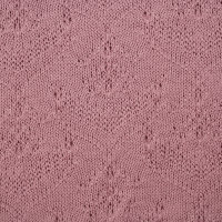Organic summer knit Blüten woodrose (GOTS)
