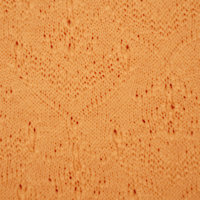 Organic summer knit Blüten herbstgold (GOTS)