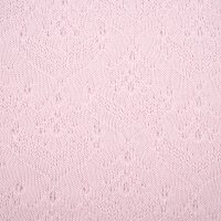 Tricot dété organique Blüten zartrosa