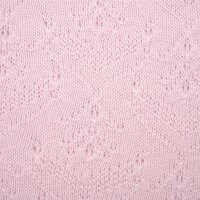 Tricot dété organique Blüten zartrosa