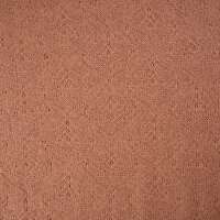 Tricot dété organique Blüten taupe
