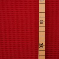 Organic Waffeljacquard kirsch