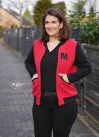 Organic Waffeljacquard kirsch