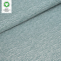 Tissue jersey organiqueDotted Line staubgrün (GOTS)