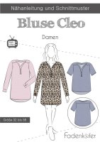 Papierschnittmuster Bluse Cleo