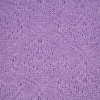 Tricot dété organique Blüten lavendel