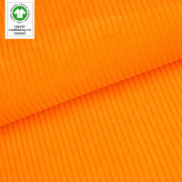Tissue nicky cord organique orange