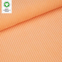 Tissue nicky cord organique apricot