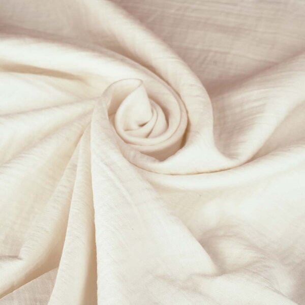 Bio-Baumwollmusselin - offwhite