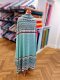 Tissue jacquard organique Cosy Winter blau