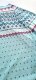Tissue jacquard organique Cosy Winter blau