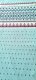 Tissue jacquard organique Cosy Winter blau