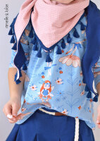 Organic jersey Kuller peach rose