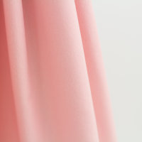 Tissue jersey organique de couleur unie peach rose