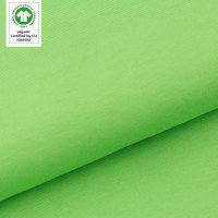 Tissue jersey organique de couleur uniekiwi (GOTS)
