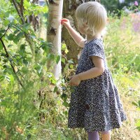 Organic jersey Streublümchen