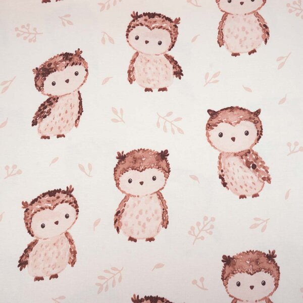 Tissue jersey organique Kleine Eule