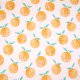 Tissue jersey organique Oranges
