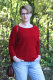 Bio-Leinenstrick kirsche