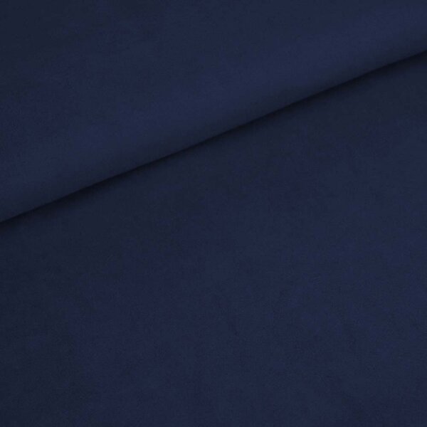 Bio-Baumwollfleece dark blue