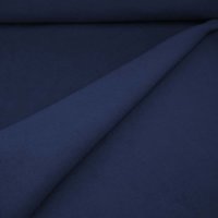 Bio-Baumwollfleece dark blue (GOTS)