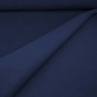 Bio-Baumwollfleece dark blue