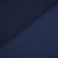Bio-Baumwollfleece dark blue