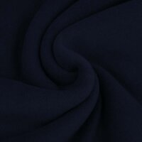 Bio-Baumwollfleece dark blue