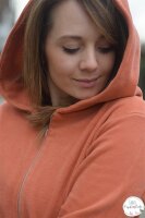Bio-Baumwollfleece copper coin