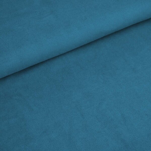 Bio-Baumwollfleece beach house blue