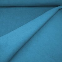 Bio-Baumwollfleece beach house blue