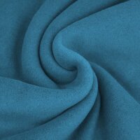 Bio-Baumwollfleece beach house blue