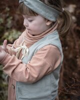 Bio-Baumwollfleece silver green