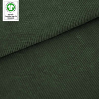 Tissue nicky cord organique waldgrün