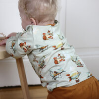 Organic jersey Fliegender Fuchs grün