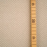Bio-Jacquard Fischgrät sand