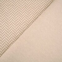 Bio-Jacquard Fischgrät sand