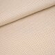 Bio-Jacquard Fischgrät sand