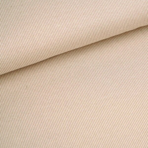 Tissue jacquard organique Rippenmuster sand