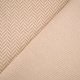Tissue jacquard organique Rippenmuster sand (GOTS)