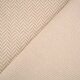 Tissue jacquard organique Rippenmuster sand