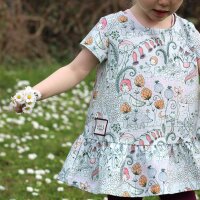 Tissue jersey organique Susalabims Elfentraum
