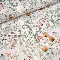 Tissue jersey organique Susalabims Elfentraum