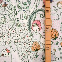 Tissue jersey organique Susalabims Elfentraum