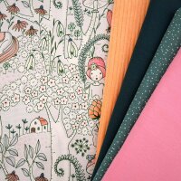 Tissue jersey organique Susalabims Elfentraum