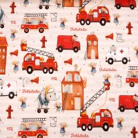 Tissue jersey organique Feuerwehr
